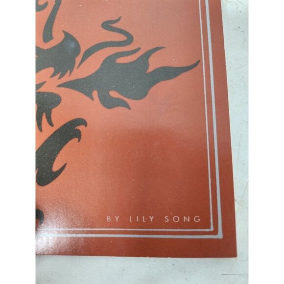 Lily Song Chinese Zodiac Animal Symbols 18 Rubber Stamps Set In Wooden Box New - Picture 6 of 9